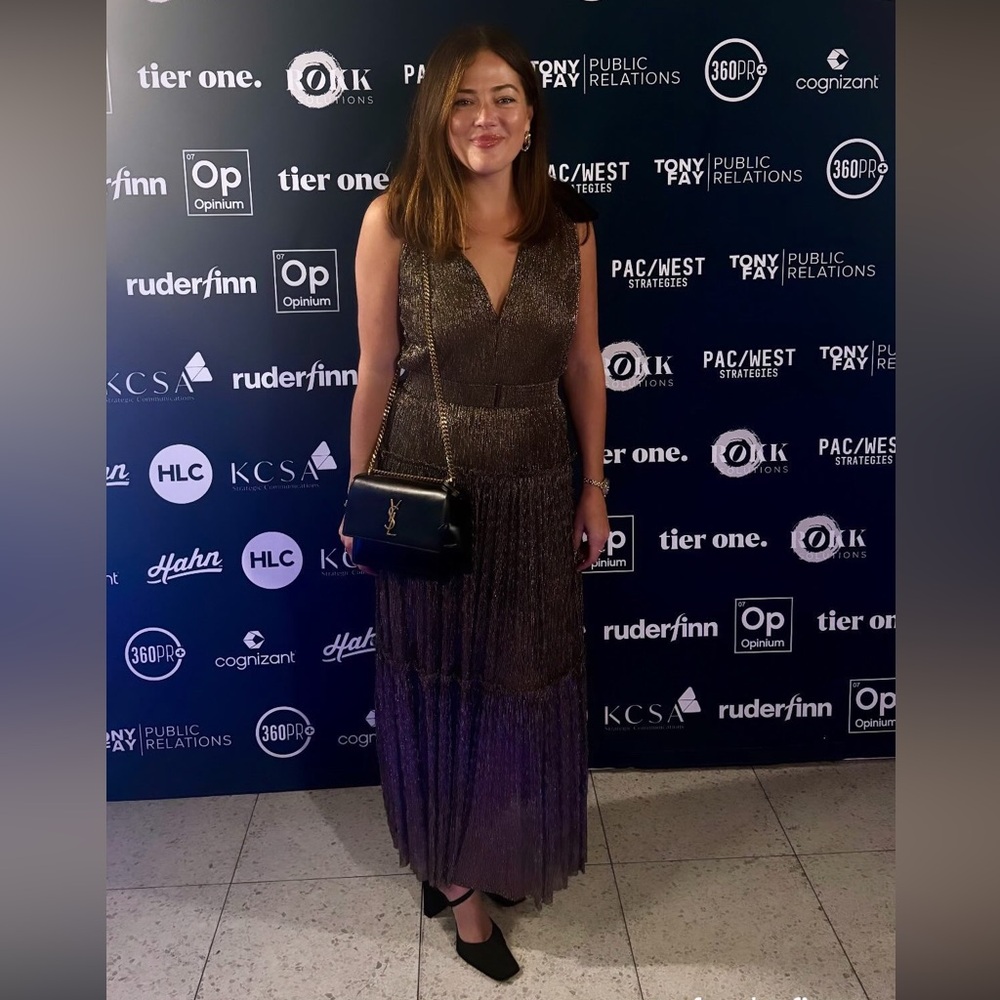 Elegant Black & Gold Sleeveless Maxi Dress with Bow accents and elastic belt